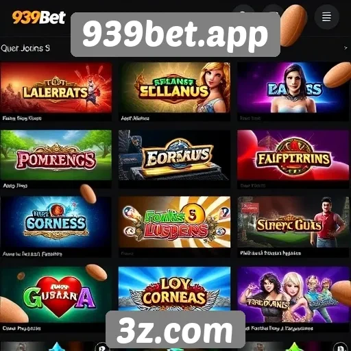 Jogos populares disponíveis na plataforma 939bet.app
